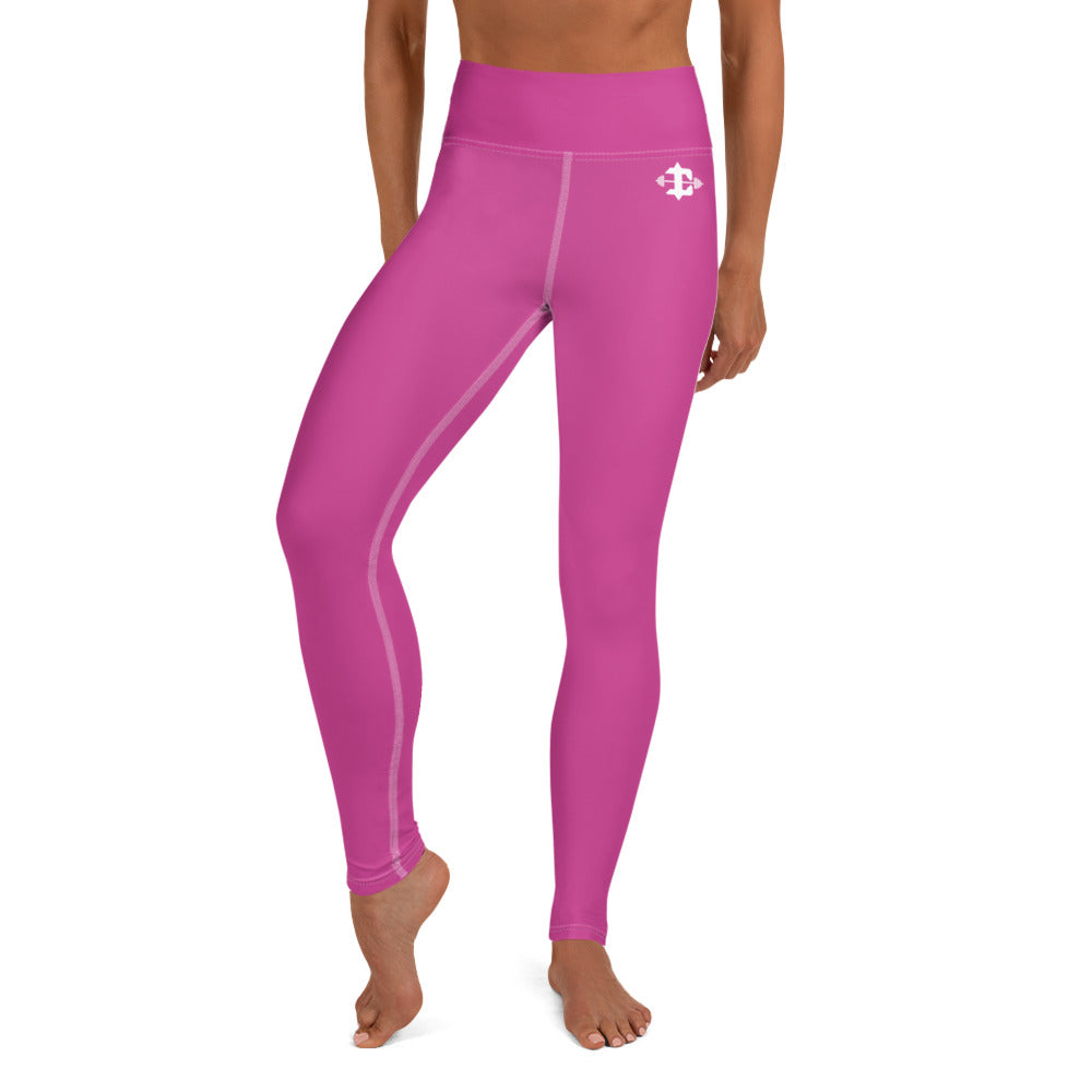 Inside Pocket Leggings - Pink