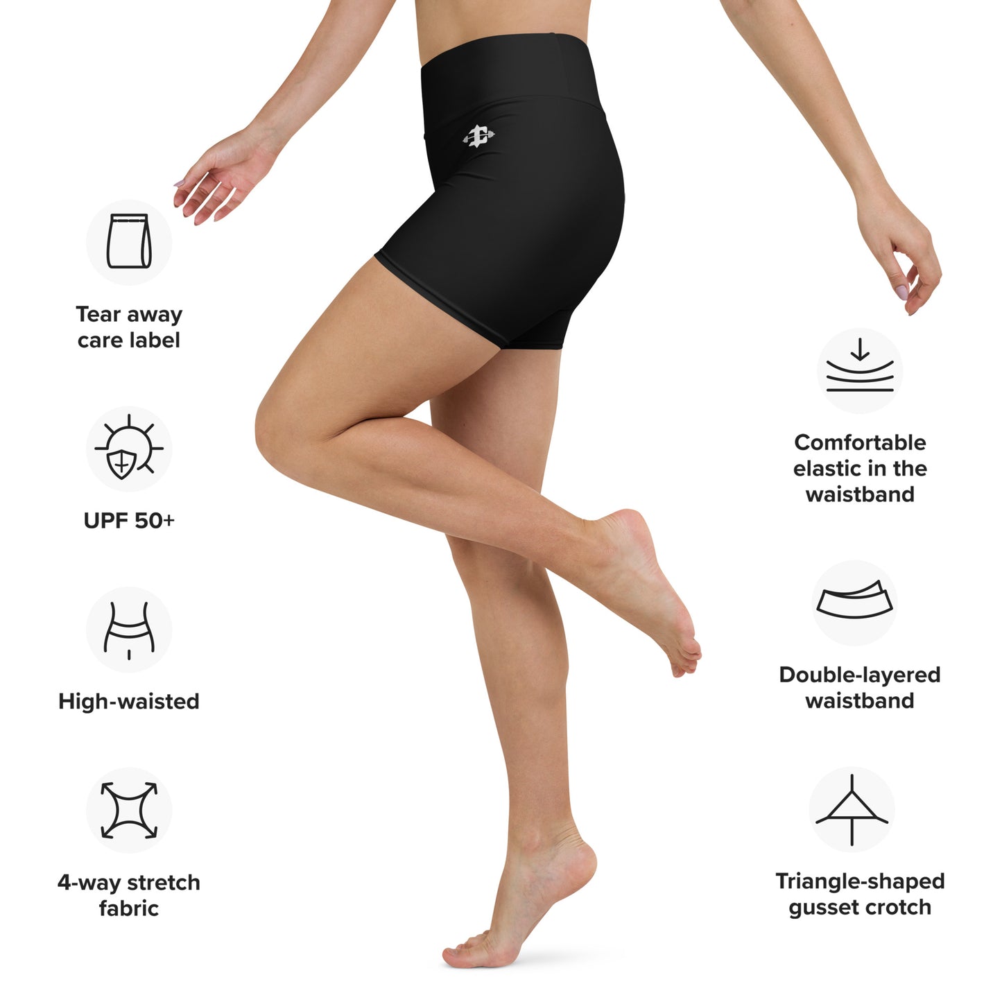 Inside Pocket Shorts - Black